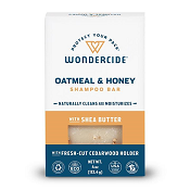 Wondercide Oatmeal & Honey Shampoo Bar for Dogs and Cats